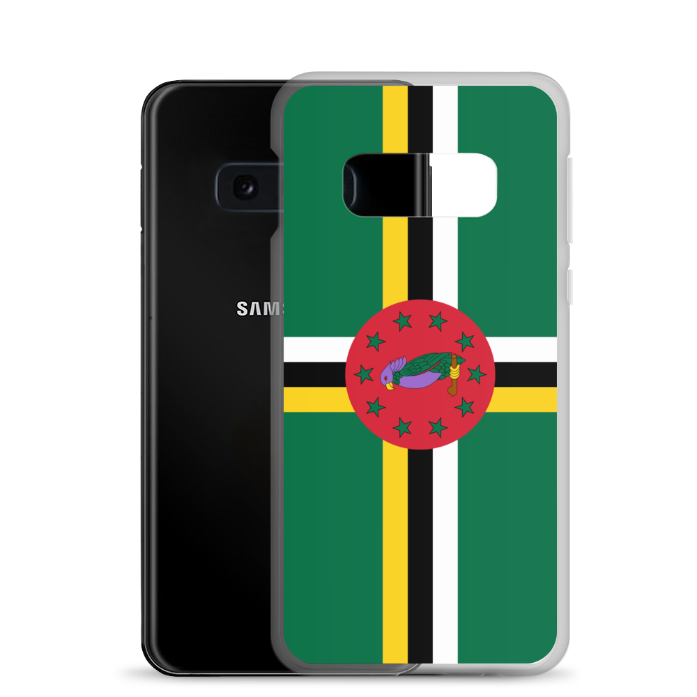 Dominica Flag Clear Case for Samsung®