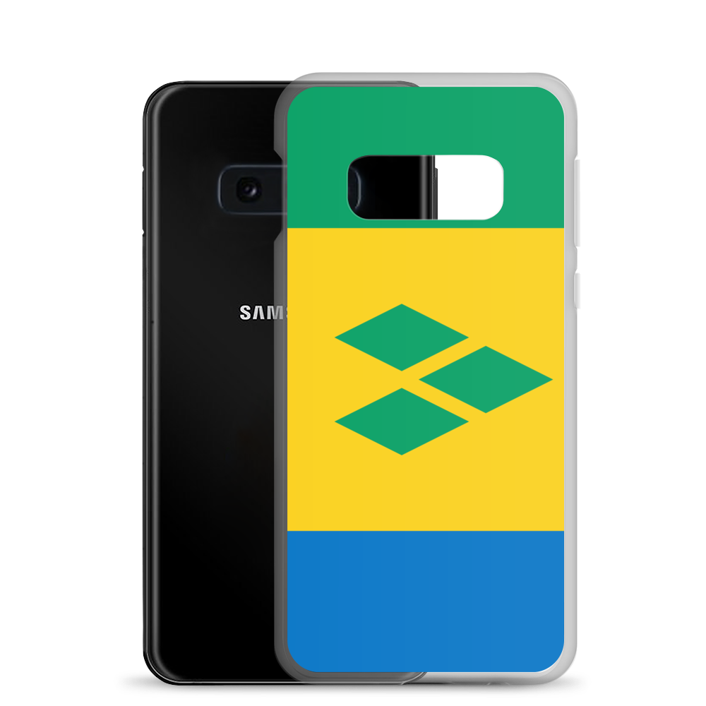 St. Vincent and the Grenadines Flag Clear Case for Samsung®