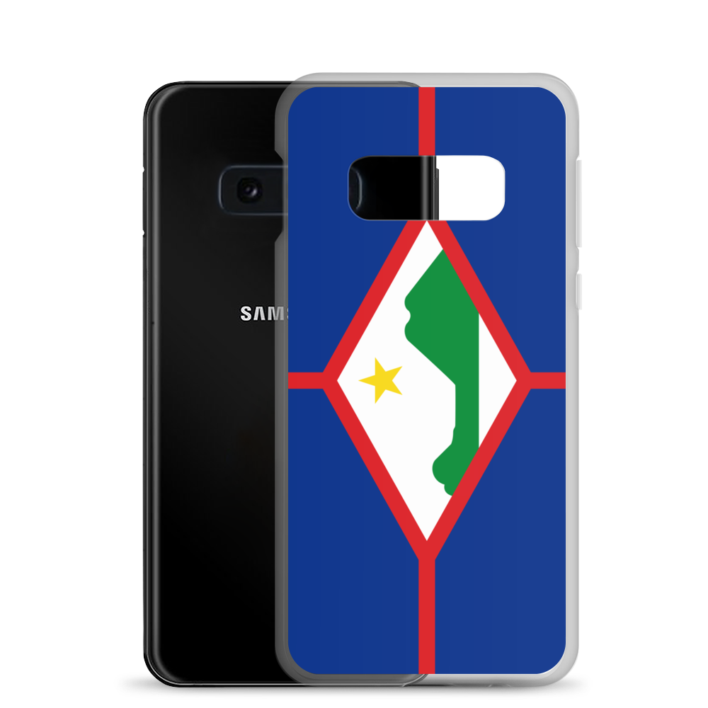 Sint Eustatius Flag Clear Case for Samsung®