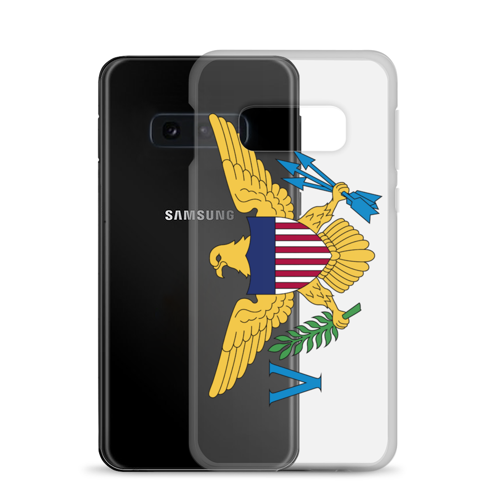 United States Virgin Islands Flag Clear Case for Samsung®