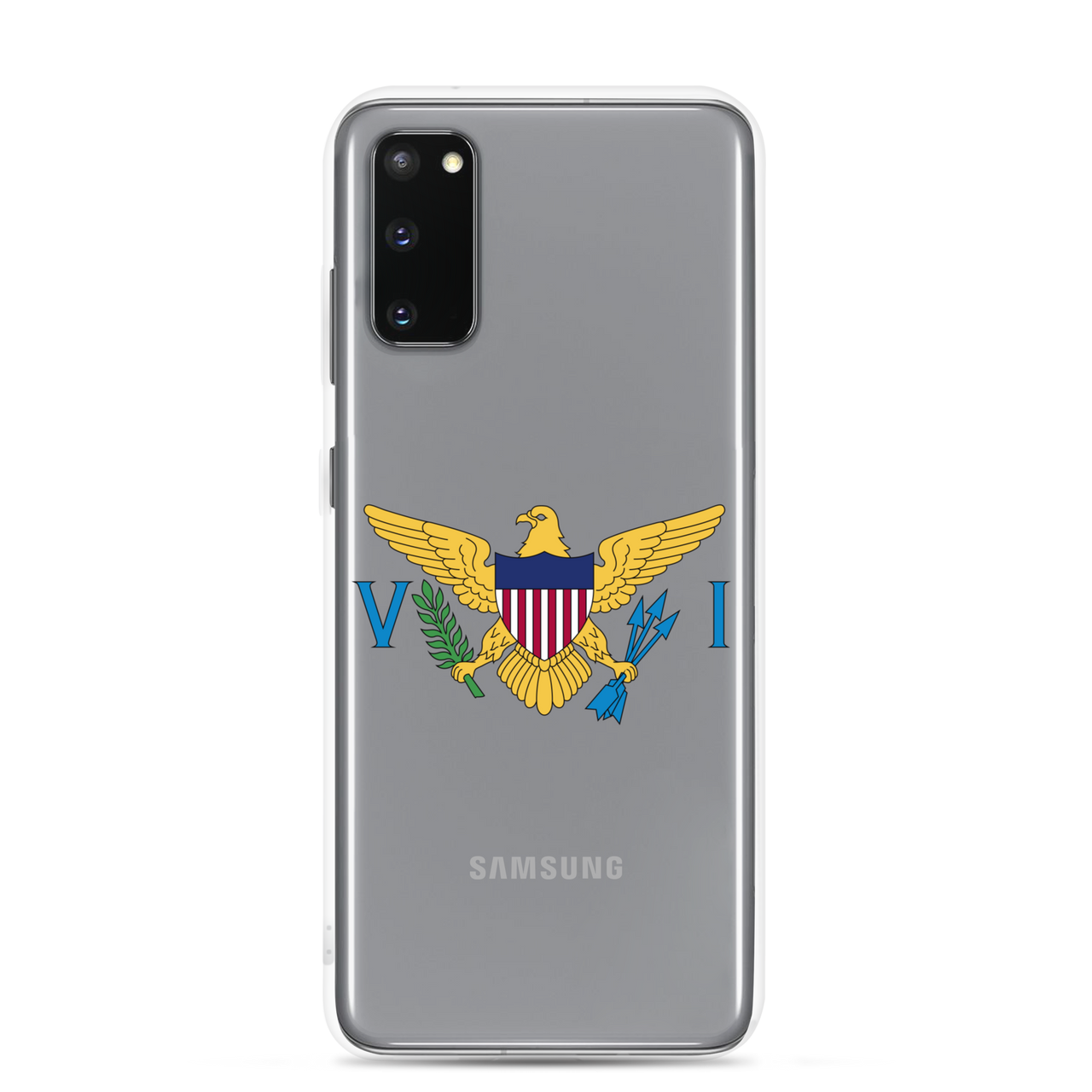 Virgin Islands Flag Clear Case for Samsung®