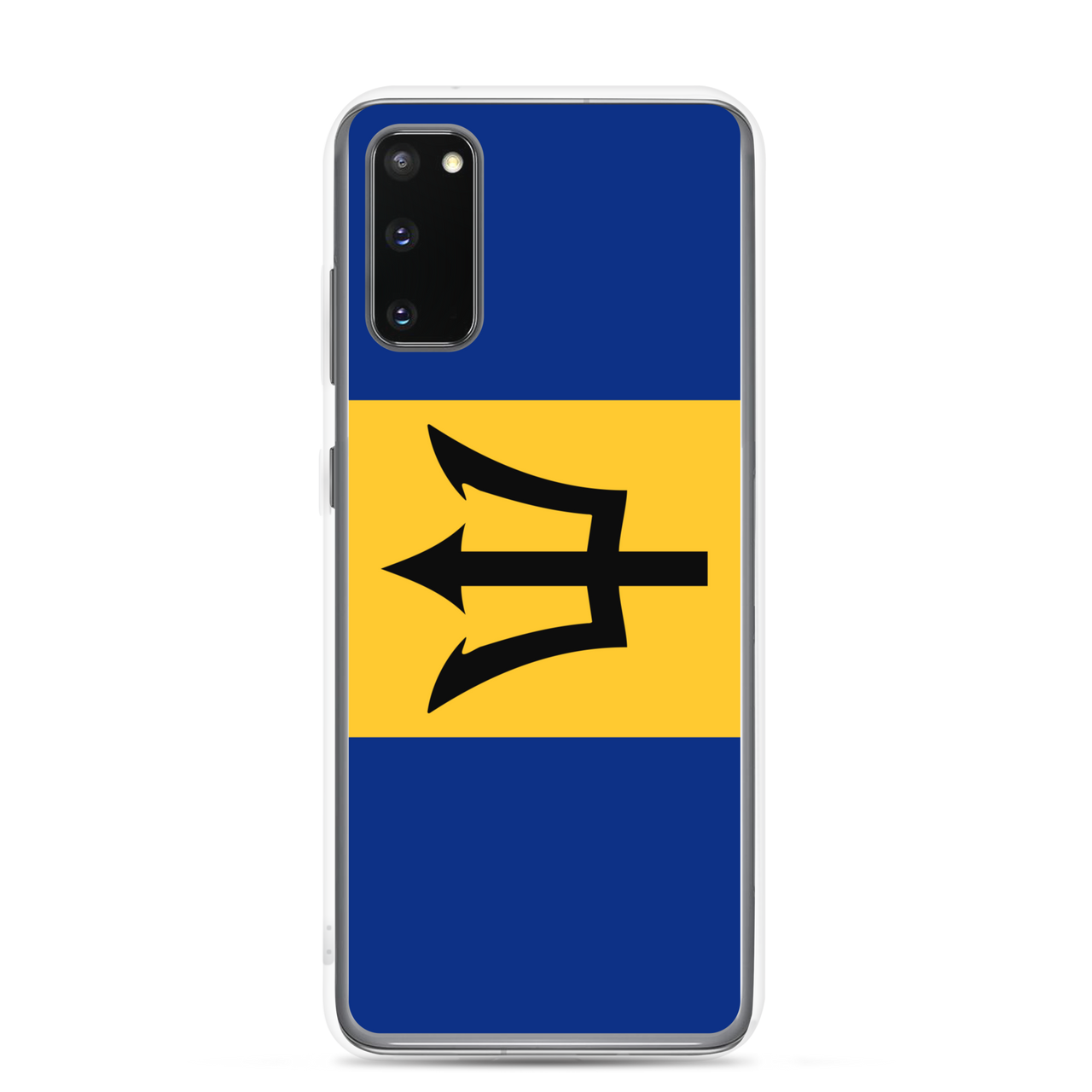 Barbados Flag Clear Case for Samsung®