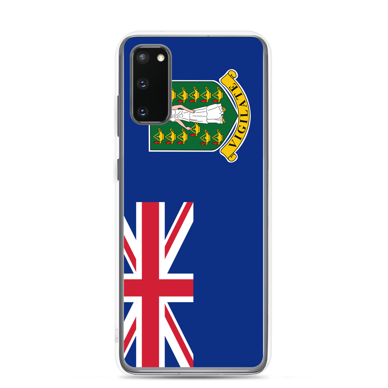 British Virgin Islands Flag Clear Case for Samsung®