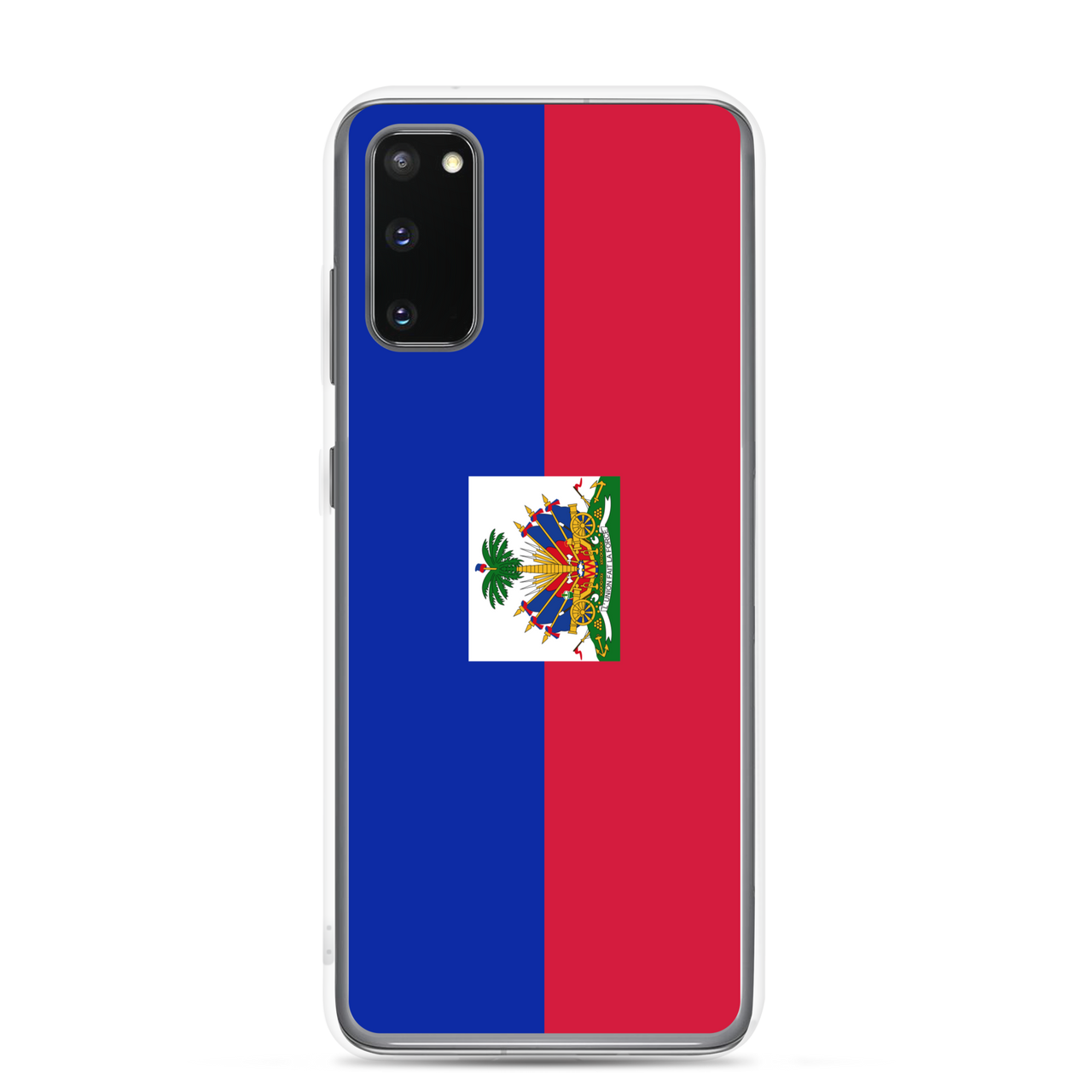 Haiti Flag Clear Case for Samsung®