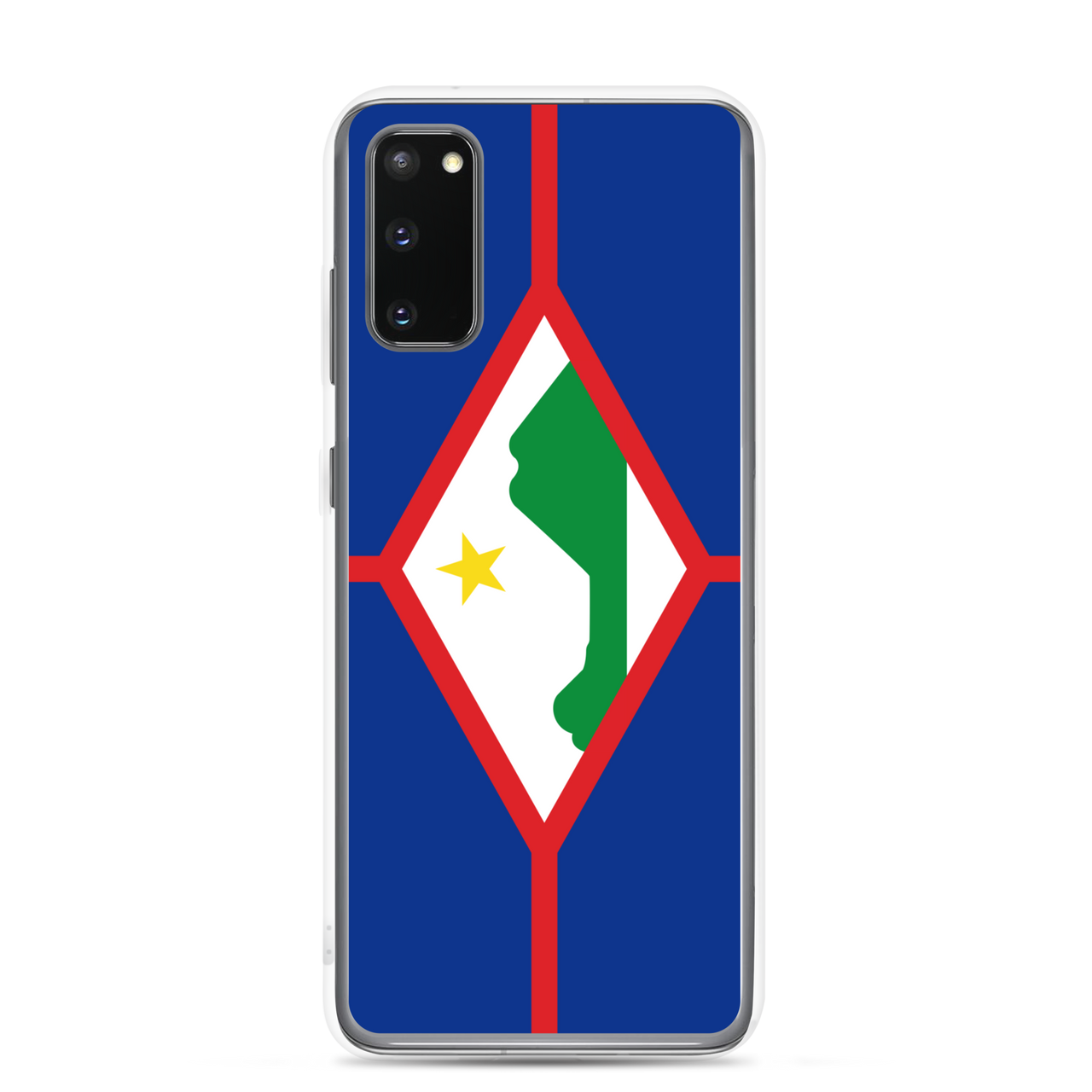 Sint Eustatius Flag Clear Case for Samsung®