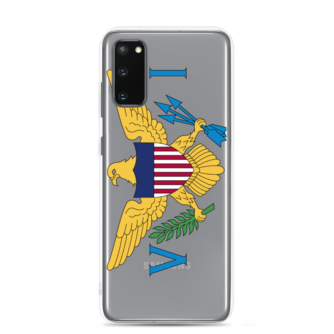 United States Virgin Islands Flag Clear Case for Samsung®