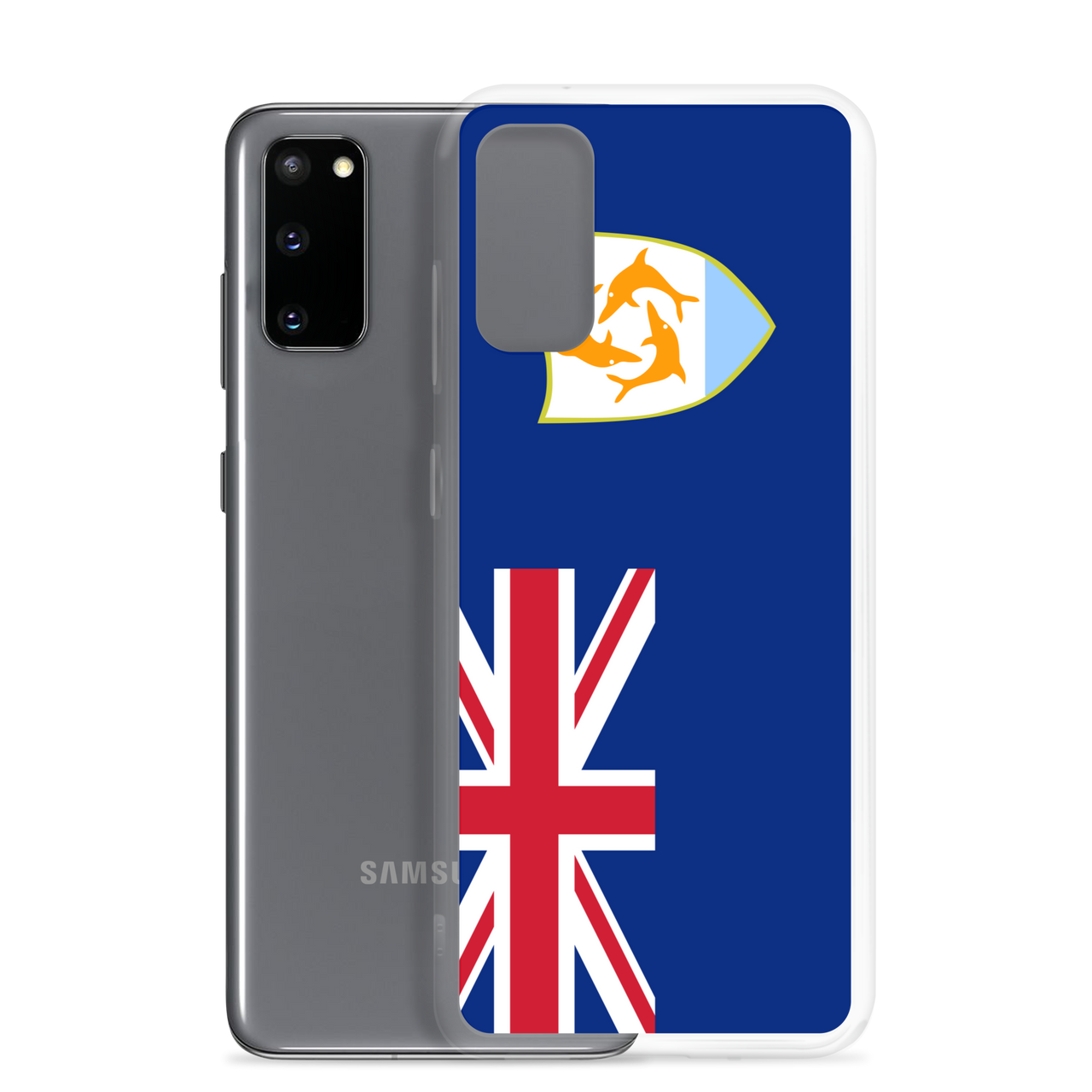 Anguilla Flag Clear Case for Samsung®