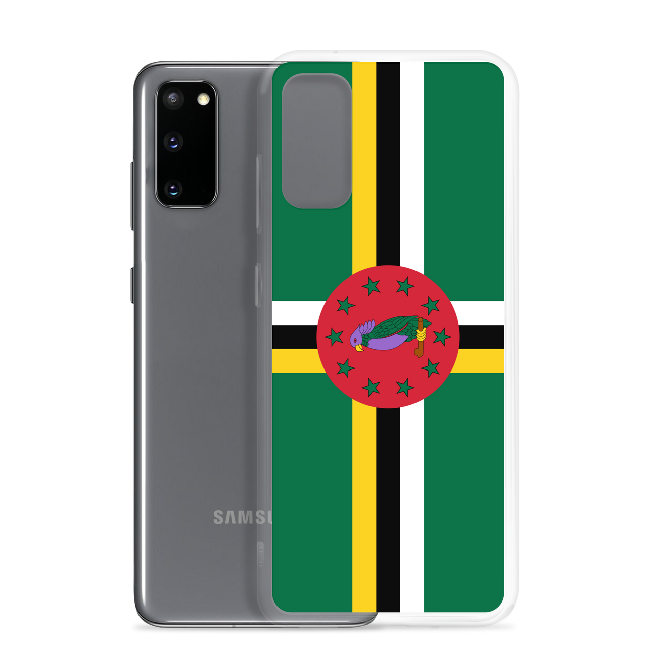 Dominica Flag Clear Case for Samsung®