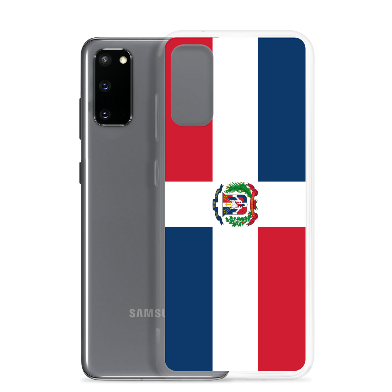 Dominican Republic Flag Clear Case for Samsung®