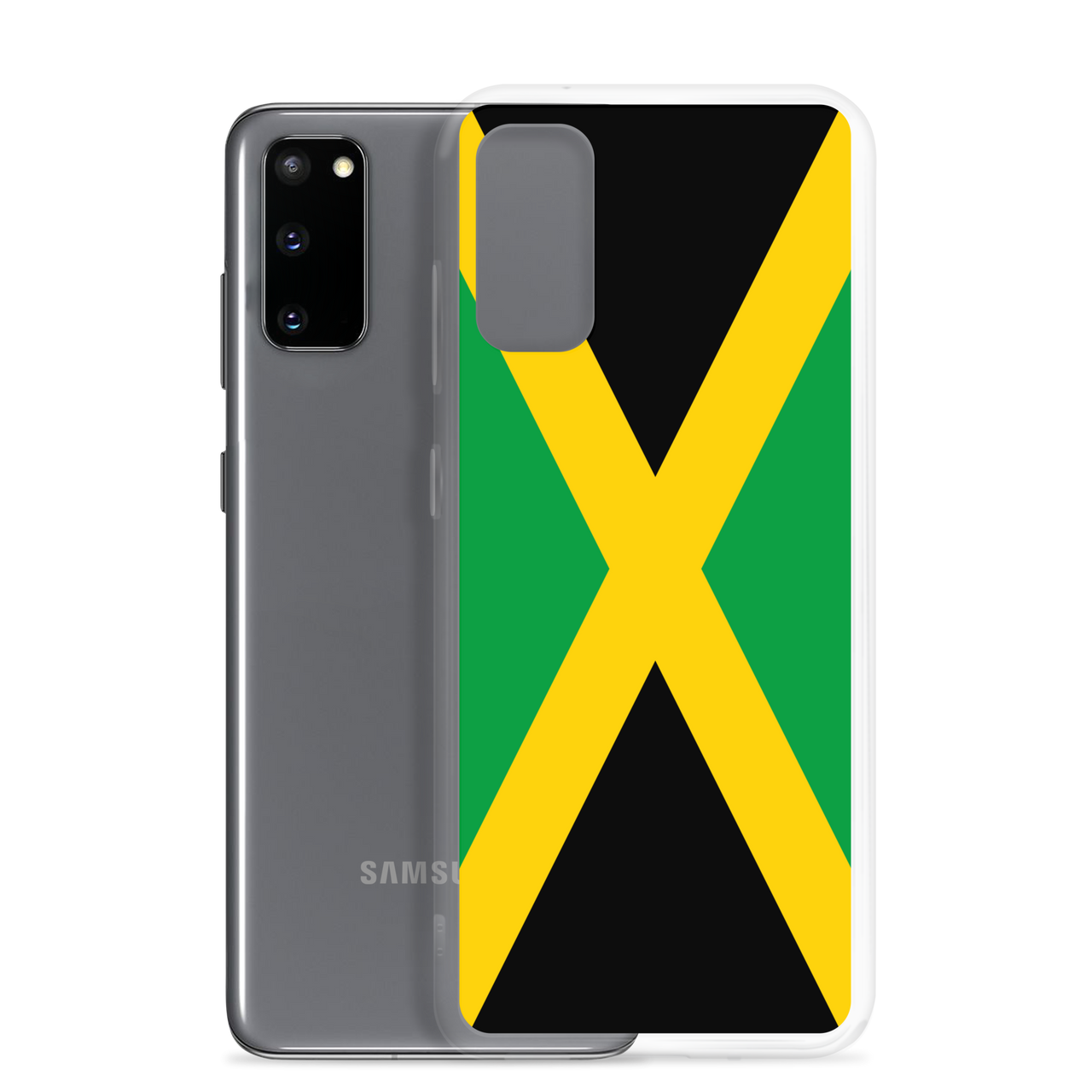 Jamaican Flag Clear Case for Samsung®