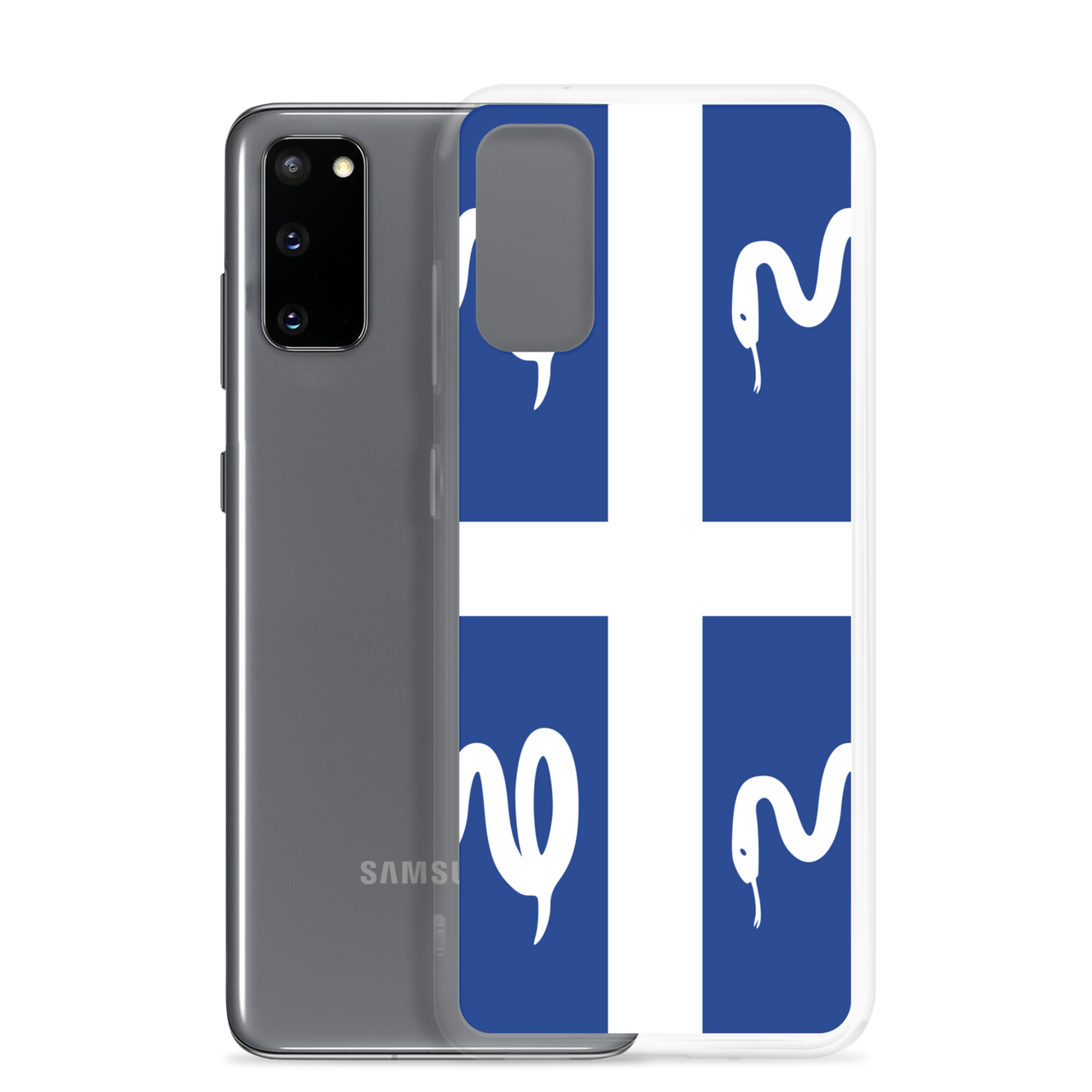 Martinique Flag Clear Case for Samsung®