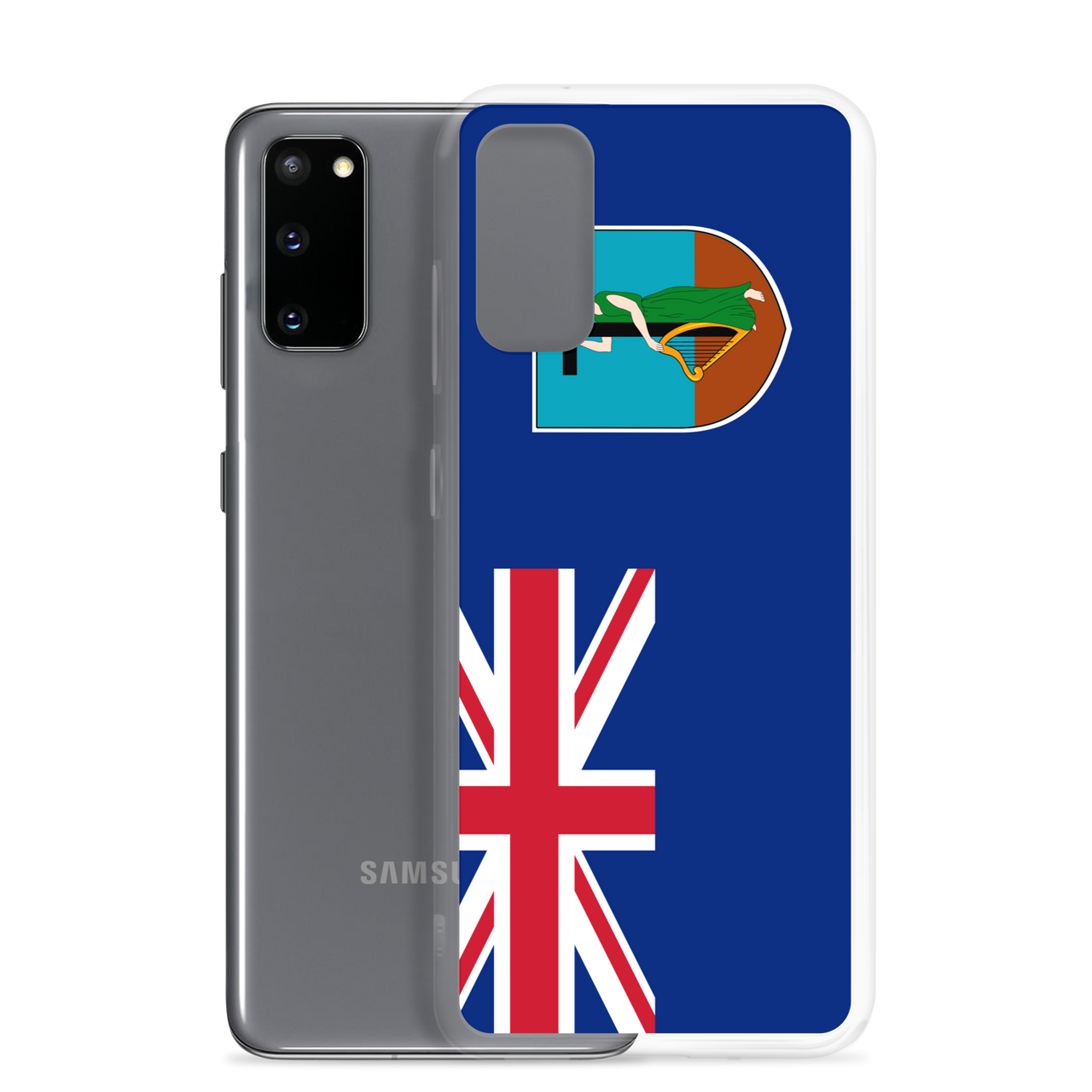 Montserrat Flag Clear Case for Samsung®