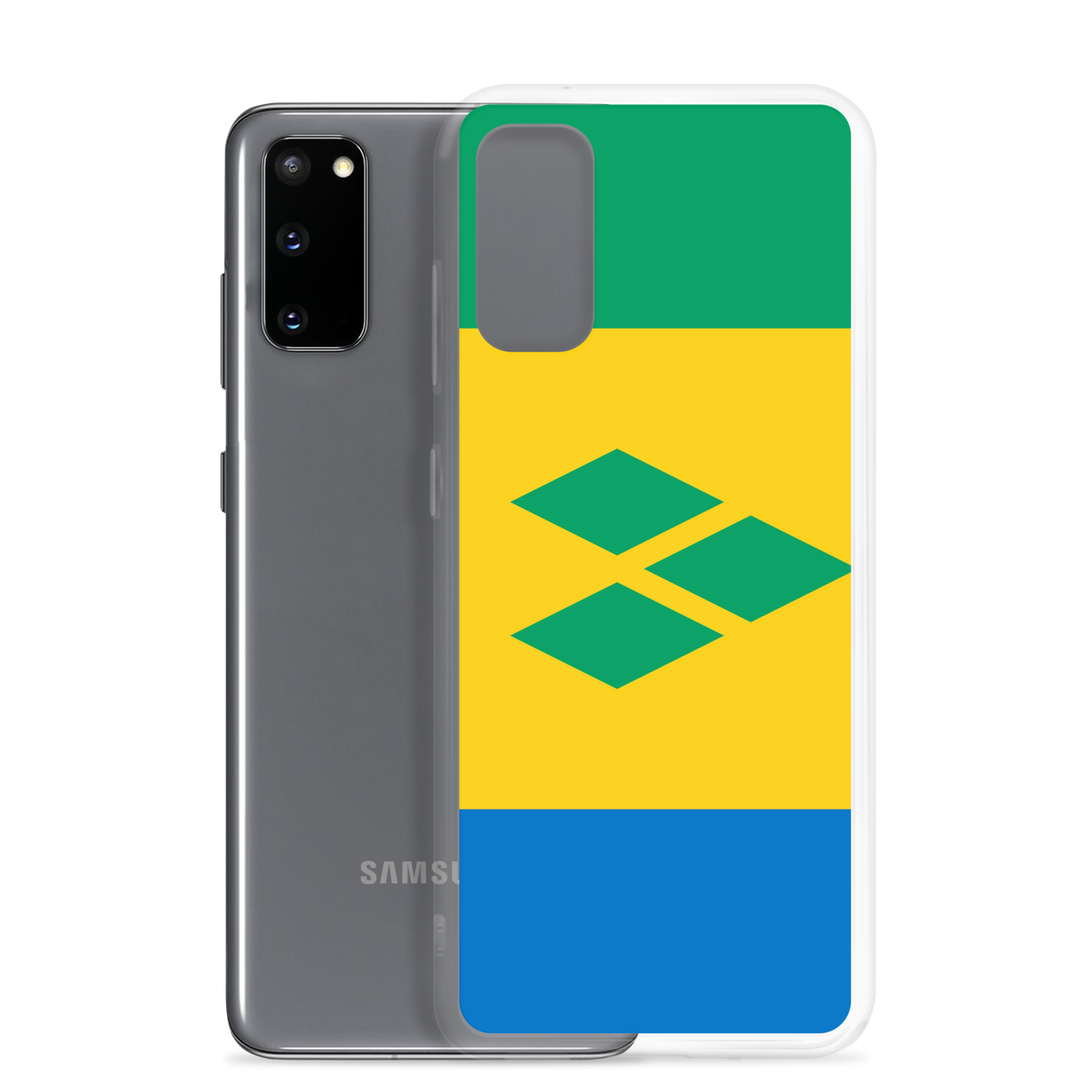 St. Vincent and the Grenadines Flag Clear Case for Samsung®