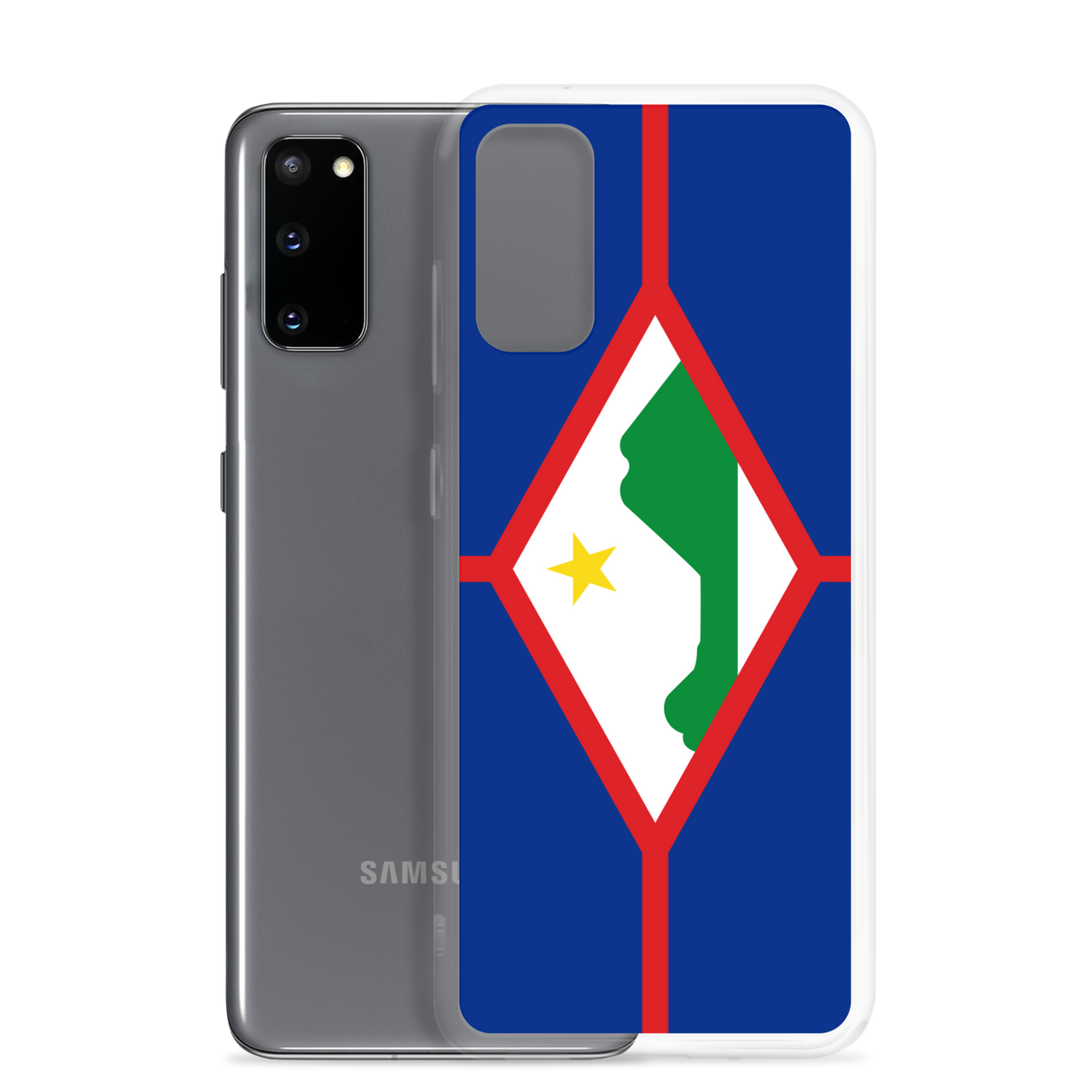 Sint Eustatius Flag Clear Case for Samsung®