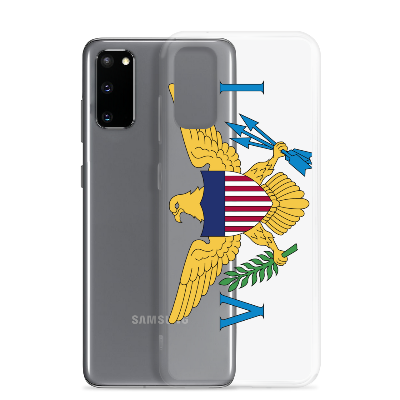 United States Virgin Islands Flag Clear Case for Samsung®