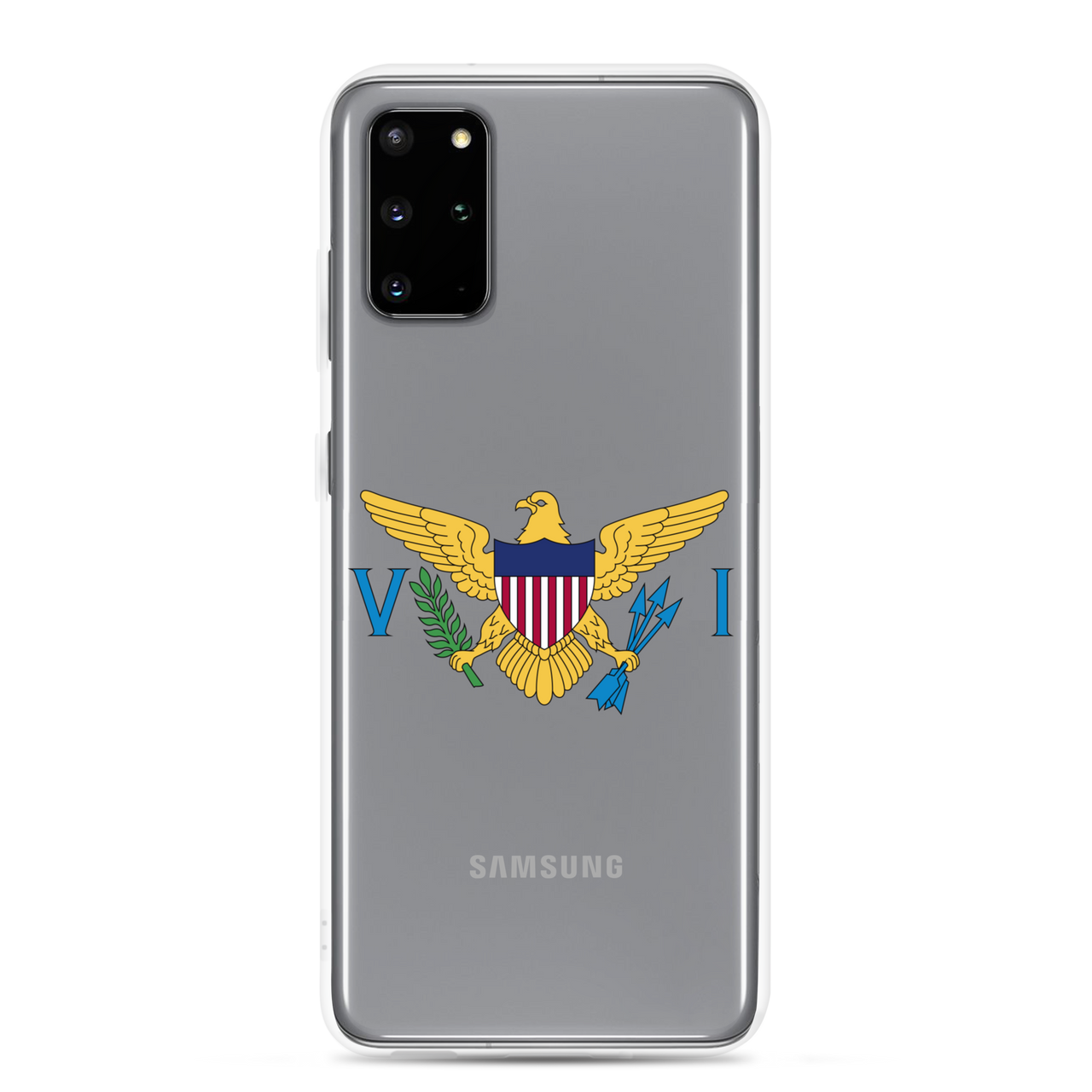 Virgin Islands Flag Clear Case for Samsung®