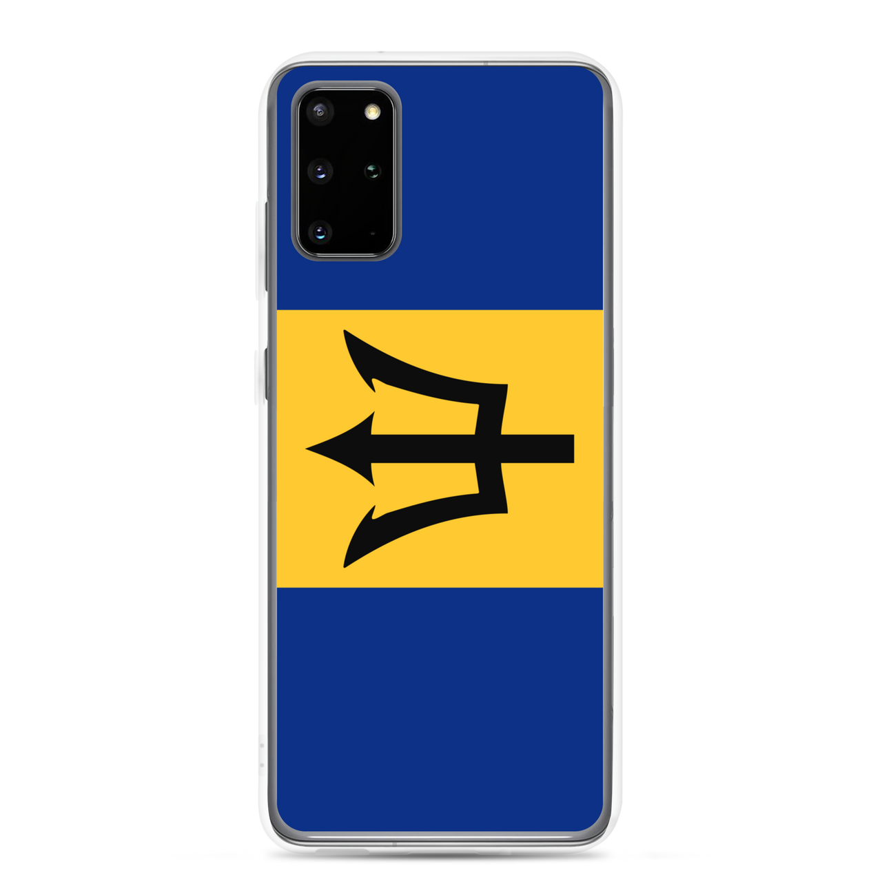 Barbados Flag Clear Case for Samsung®