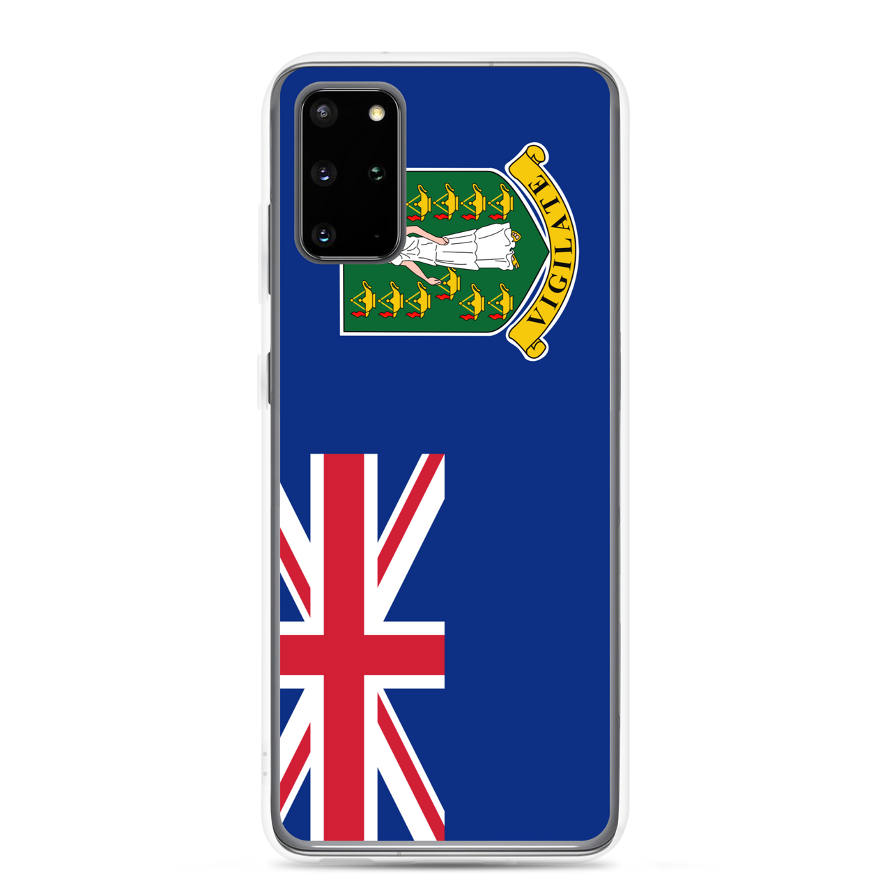 British Virgin Islands Flag Clear Case for Samsung®