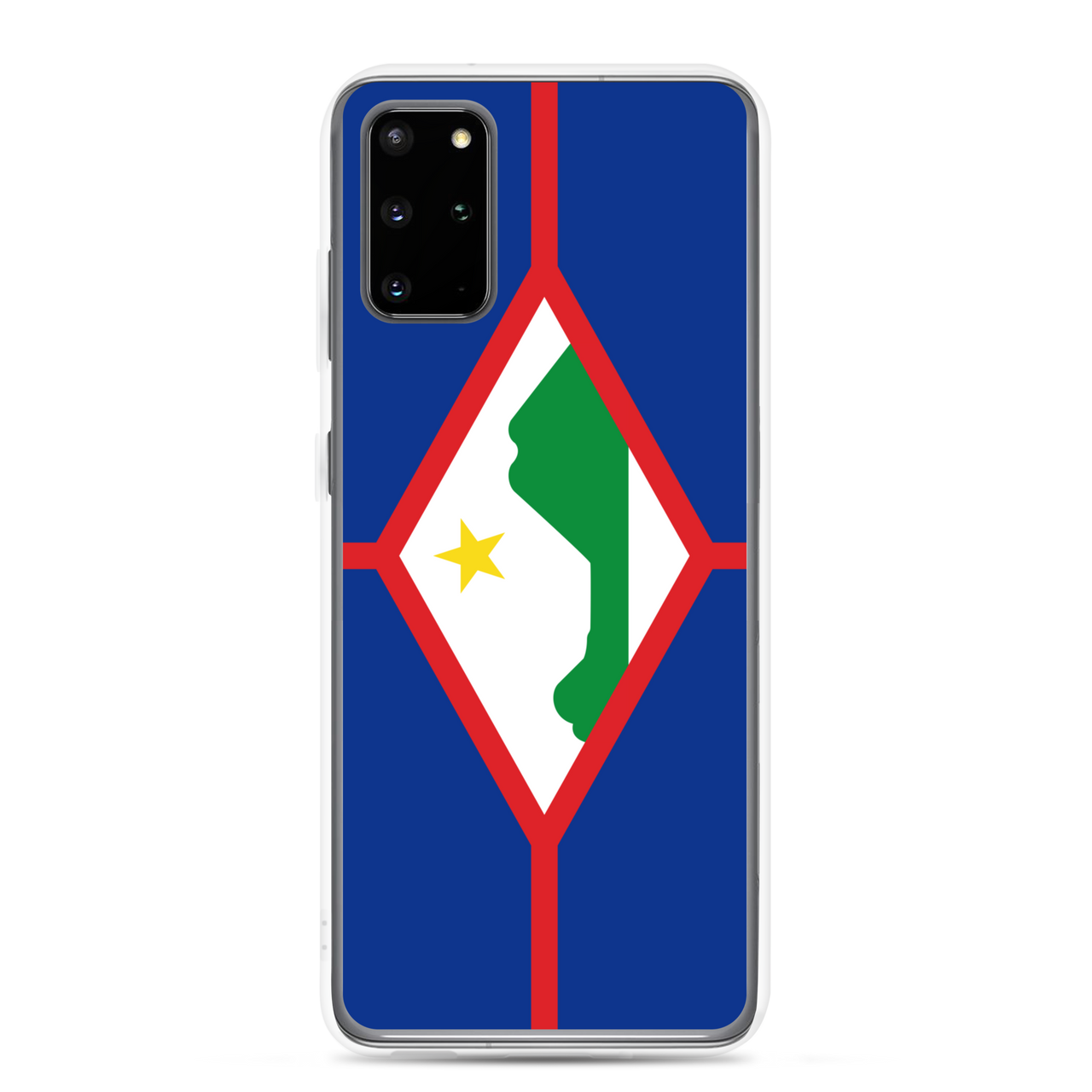 Sint Eustatius Flag Clear Case for Samsung®