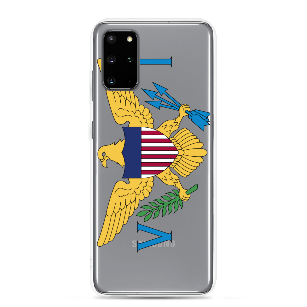 United States Virgin Islands Flag Clear Case for Samsung®