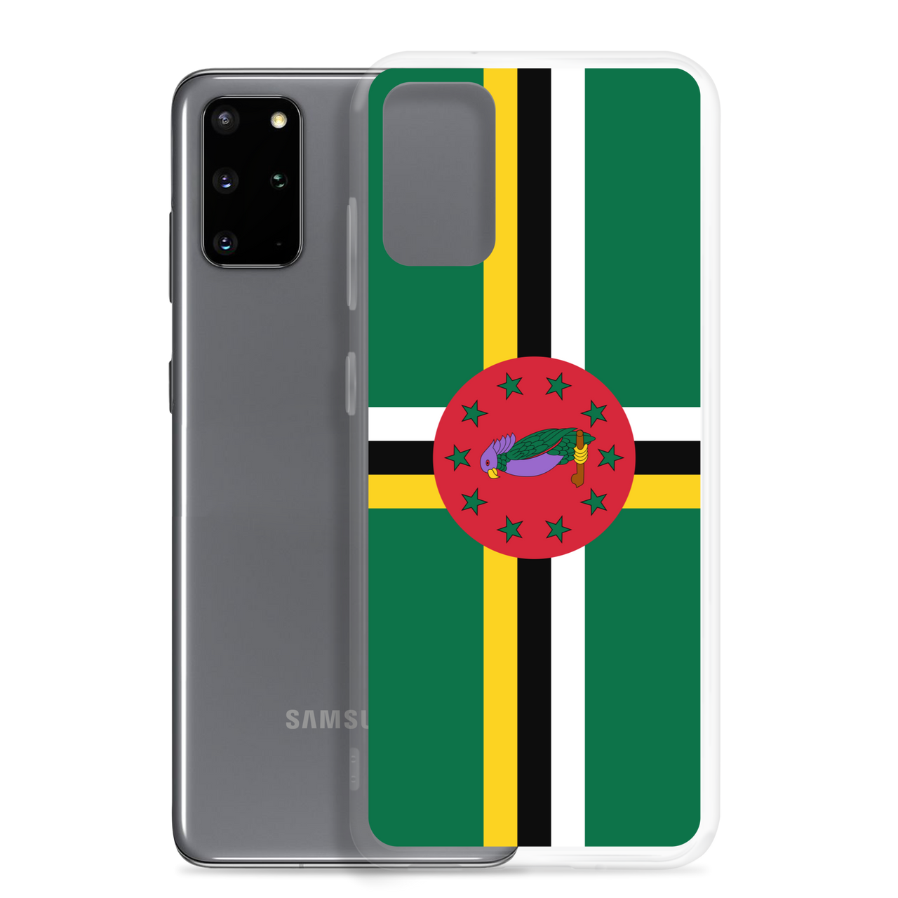 Dominica Flag Clear Case for Samsung®