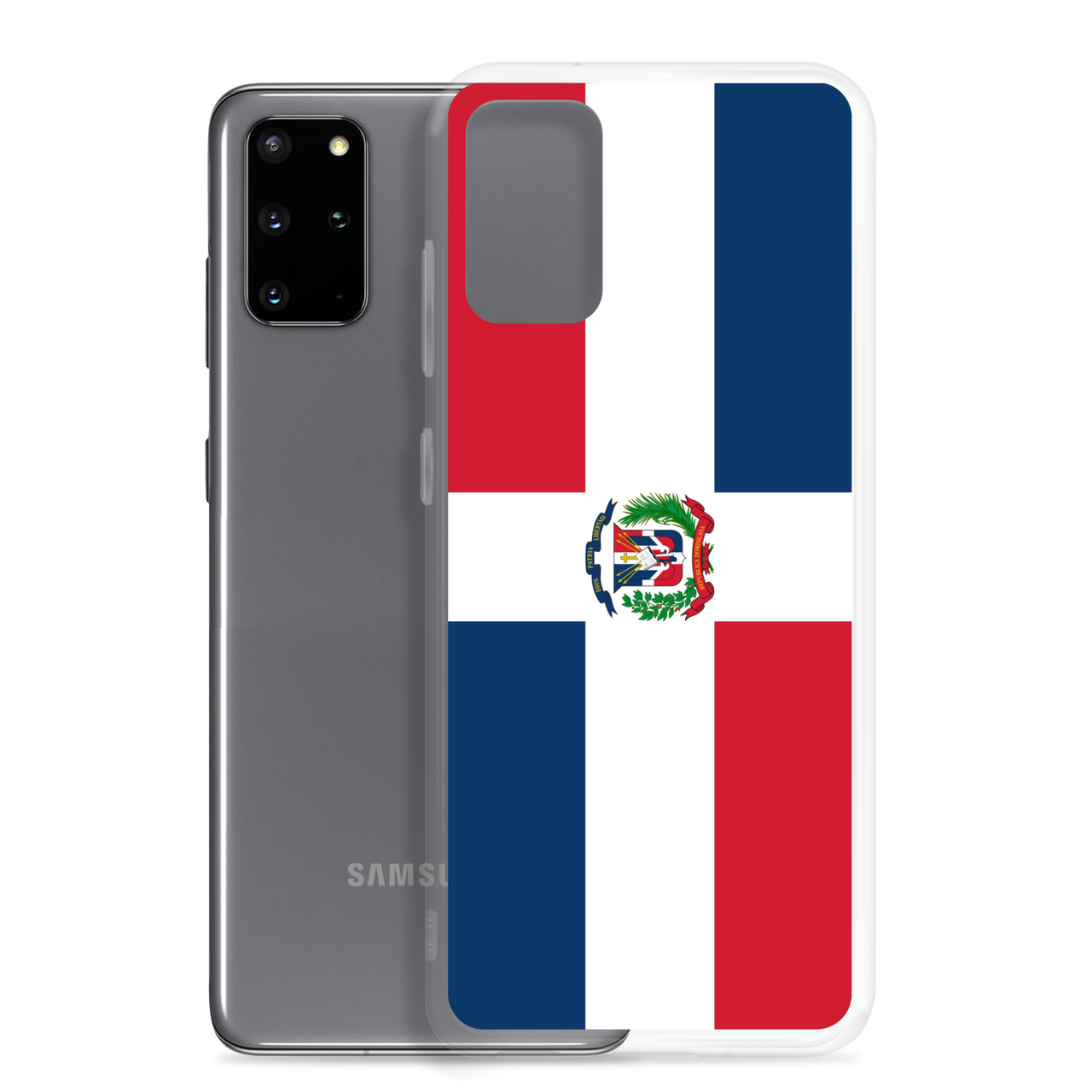 Dominican Republic Flag Clear Case for Samsung®