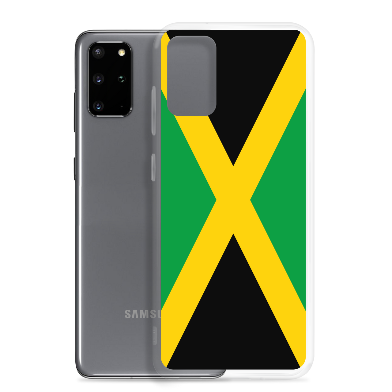 Jamaican Flag Clear Case for Samsung®