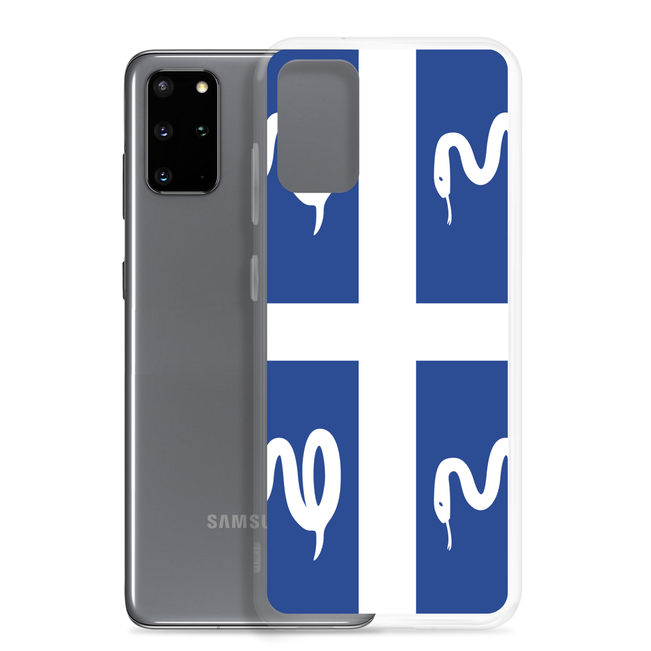 Martinique Flag Clear Case for Samsung®