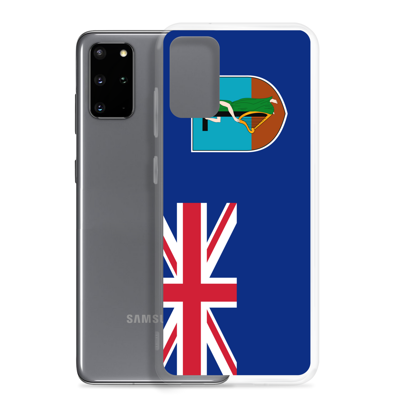 Montserrat Flag Clear Case for Samsung®