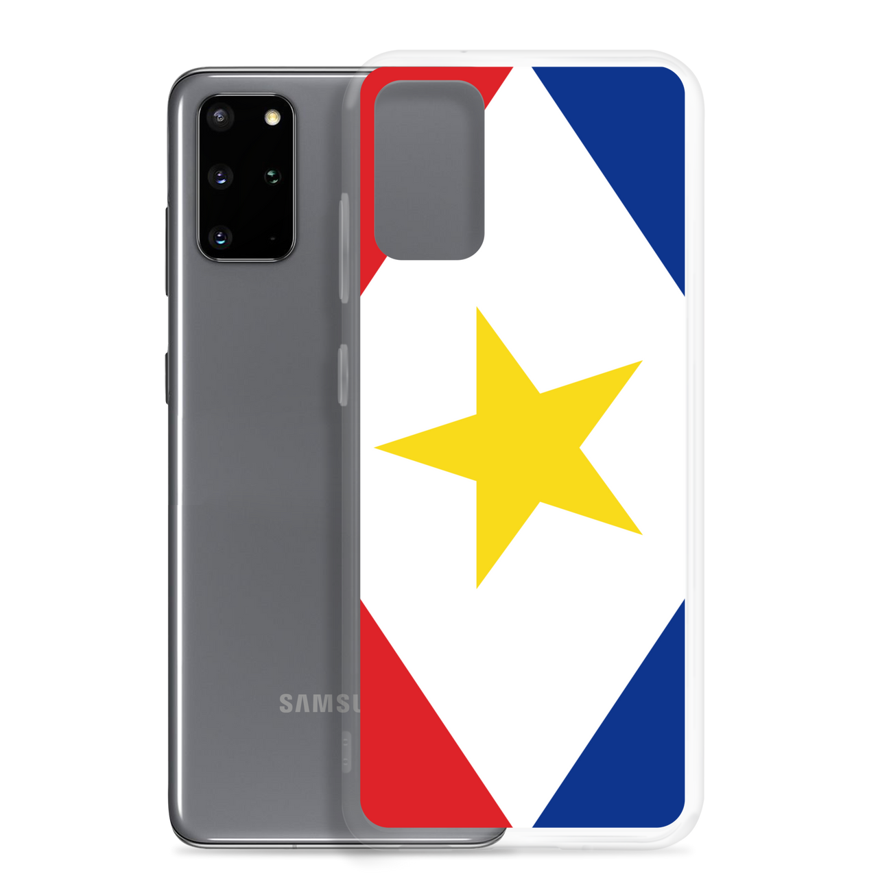 Saba Flag Clear Case for Samsung®