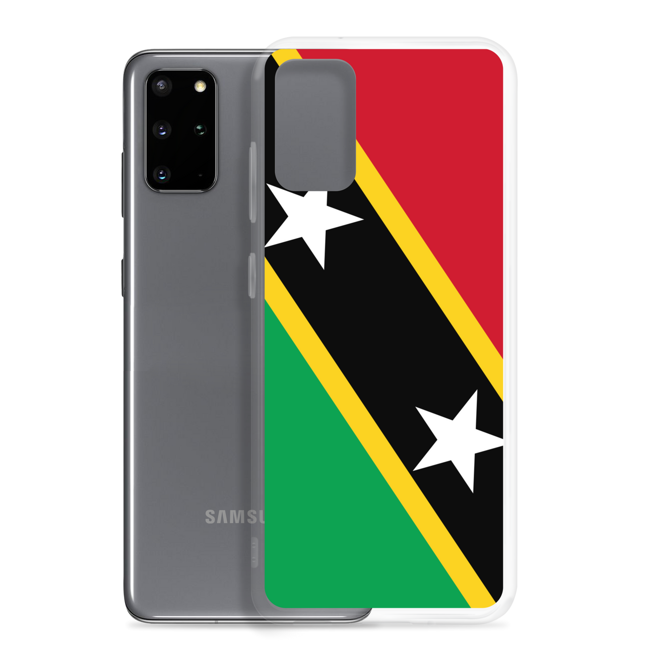 St. Kitts and Nevis Flag Clear Case for Samsung®