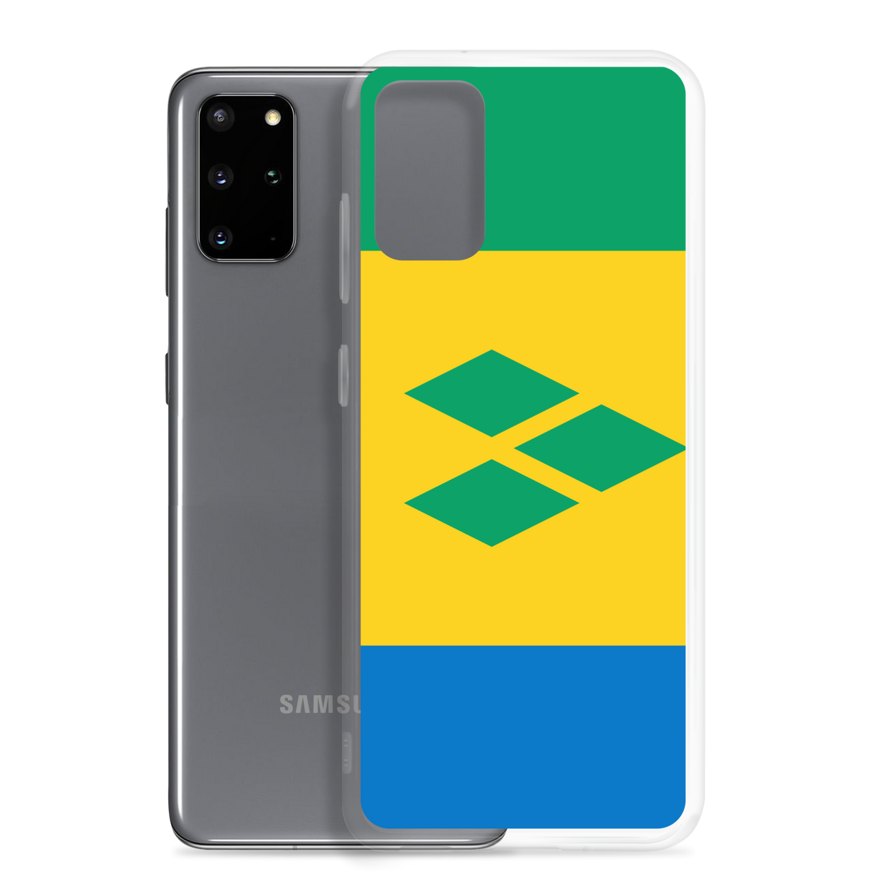 St. Vincent and the Grenadines Flag Clear Case for Samsung®