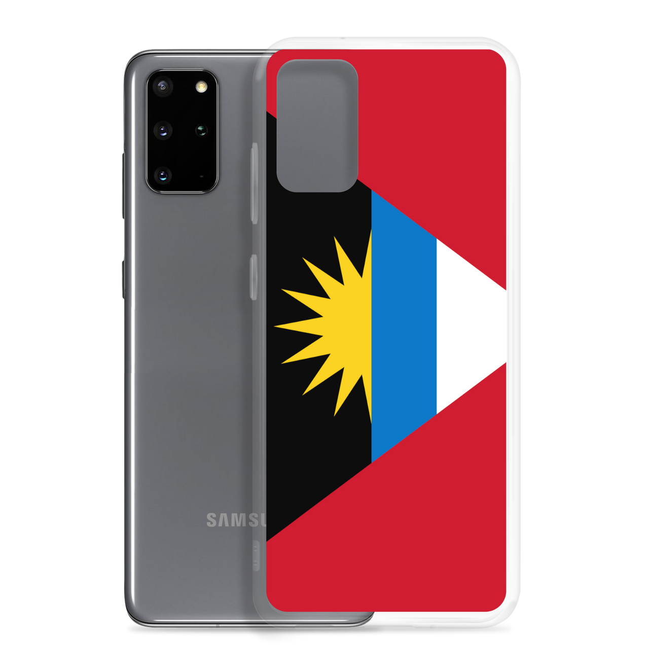 Antigua and Barbuda Flag Clear Case for Samsung®