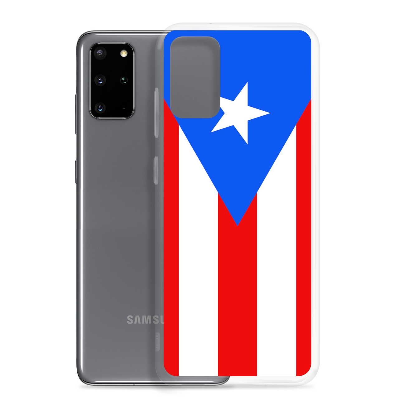 Puerto Rico Flag Clear Case for Samsung®