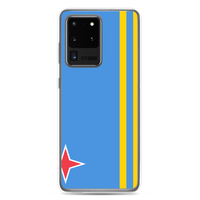 Thumbnail for Aruba Flag Clear Case for Samsung®