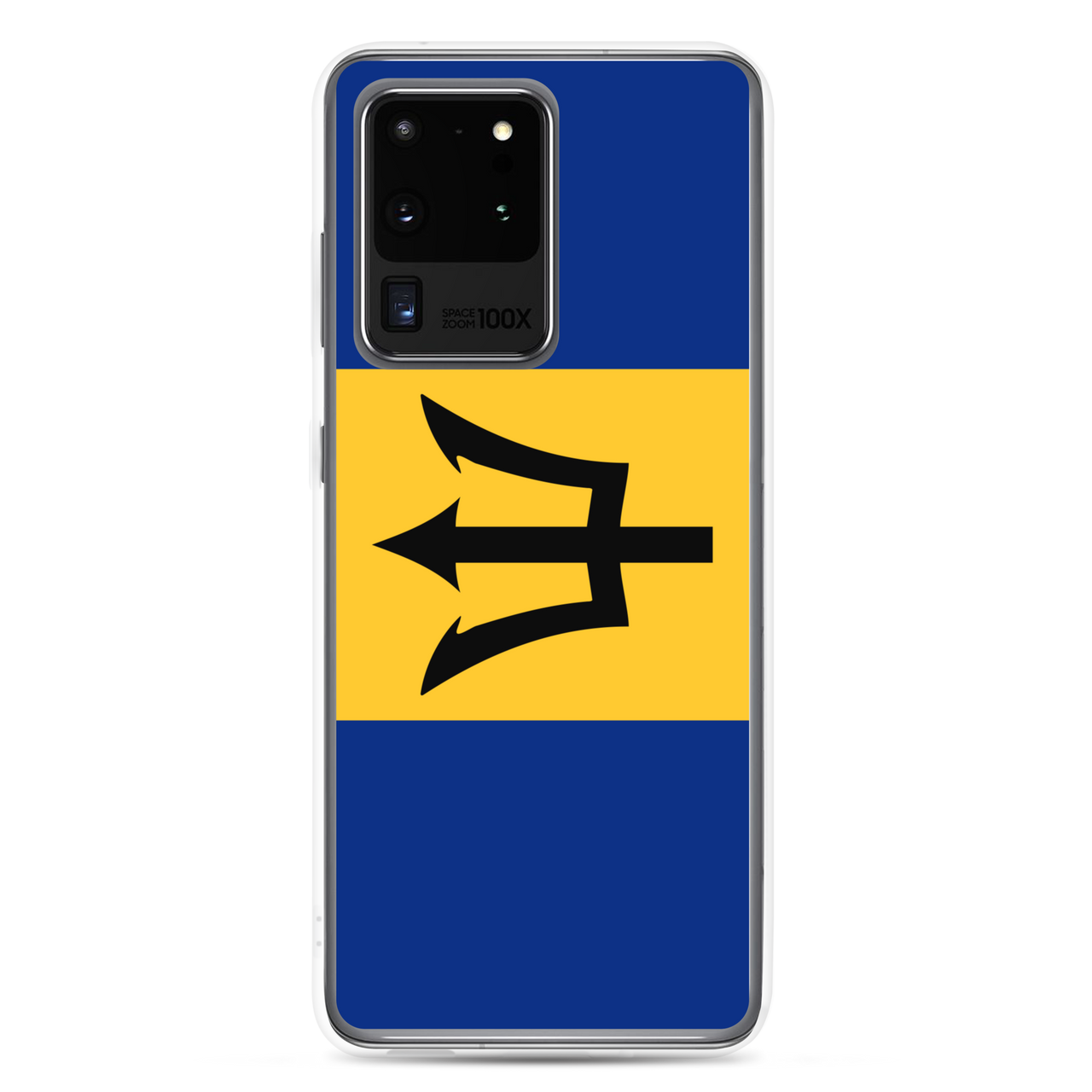 Barbados Flag Clear Case for Samsung®