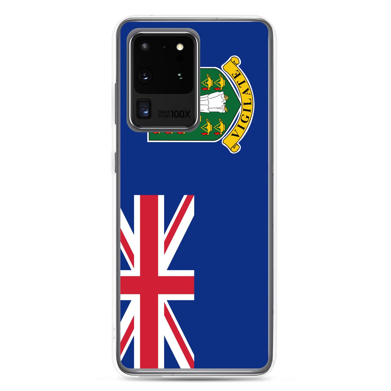 British Virgin Islands Flag Clear Case for Samsung®