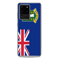 Thumbnail for British Virgin Islands Flag Clear Case for Samsung®