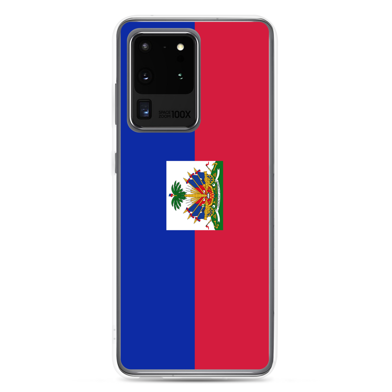 Haiti Flag Clear Case for Samsung®