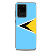 Thumbnail for St. Lucia Flag Clear Case for Samsung®