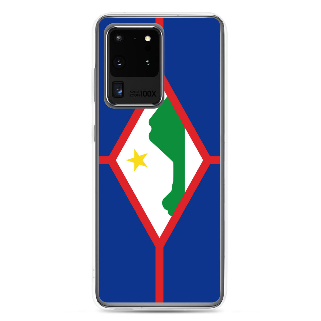 Sint Eustatius Flag Clear Case for Samsung®