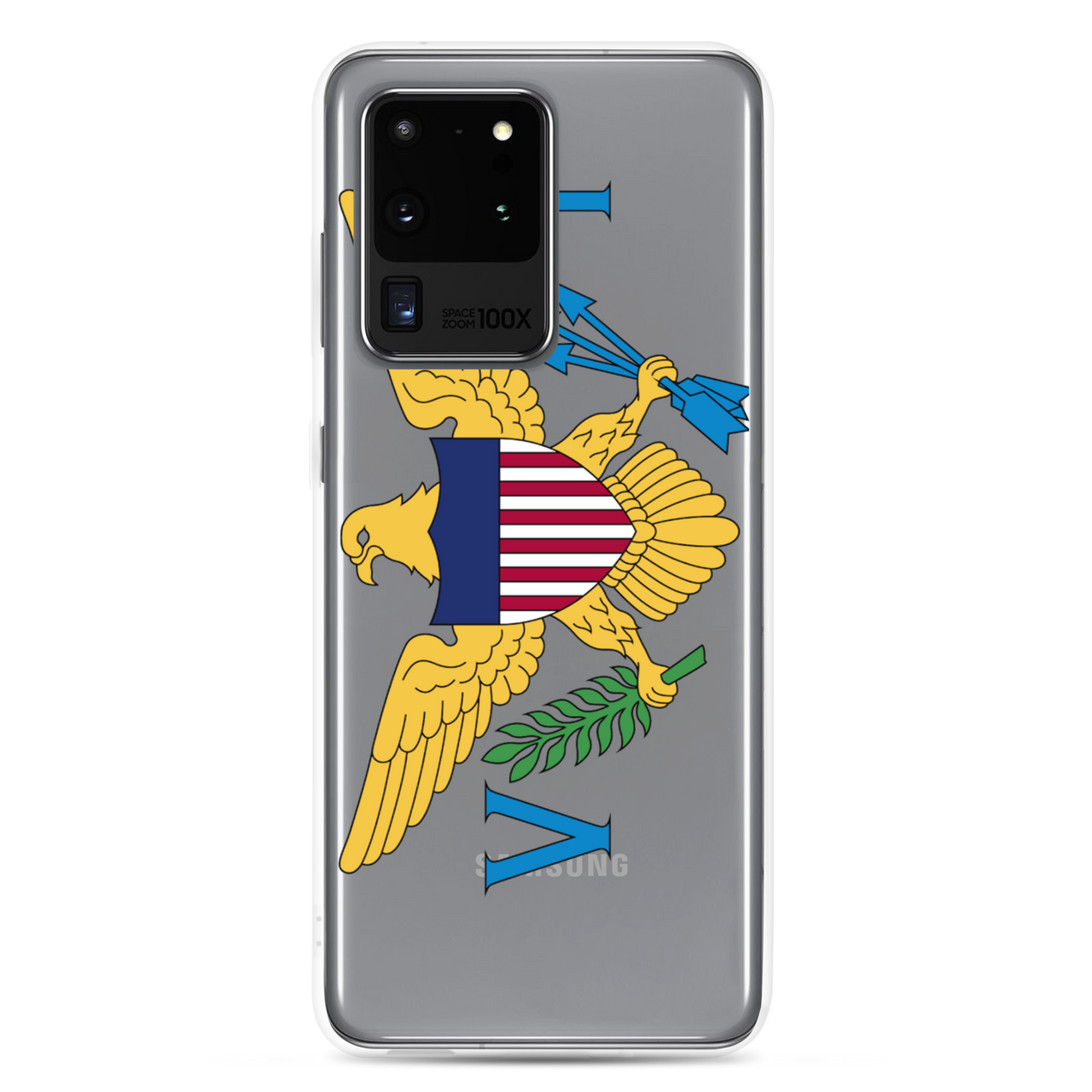 United States Virgin Islands Flag Clear Case for Samsung®