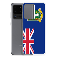 Thumbnail for British Virgin Islands Flag Clear Case for Samsung®