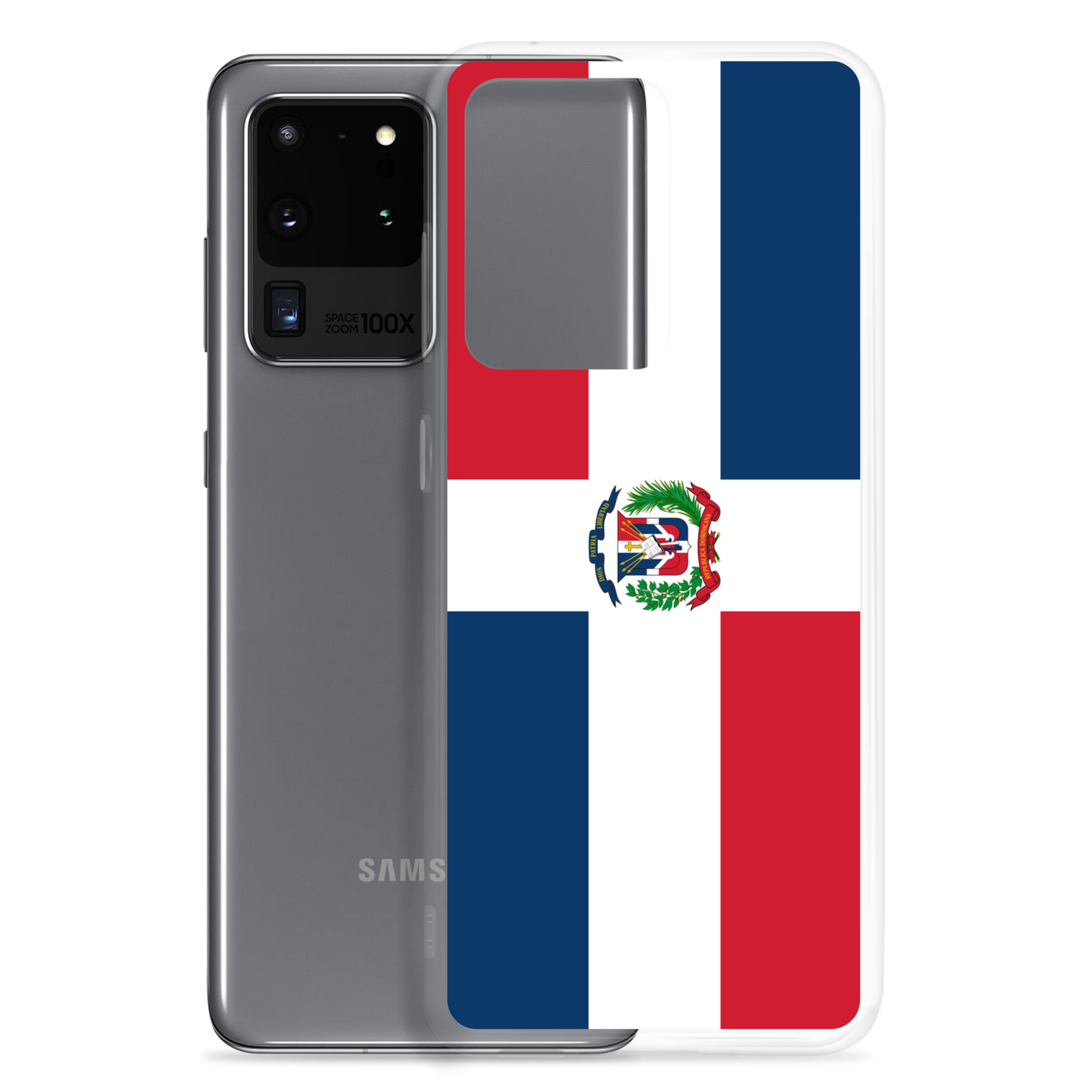 Dominican Republic Flag Clear Case for Samsung®