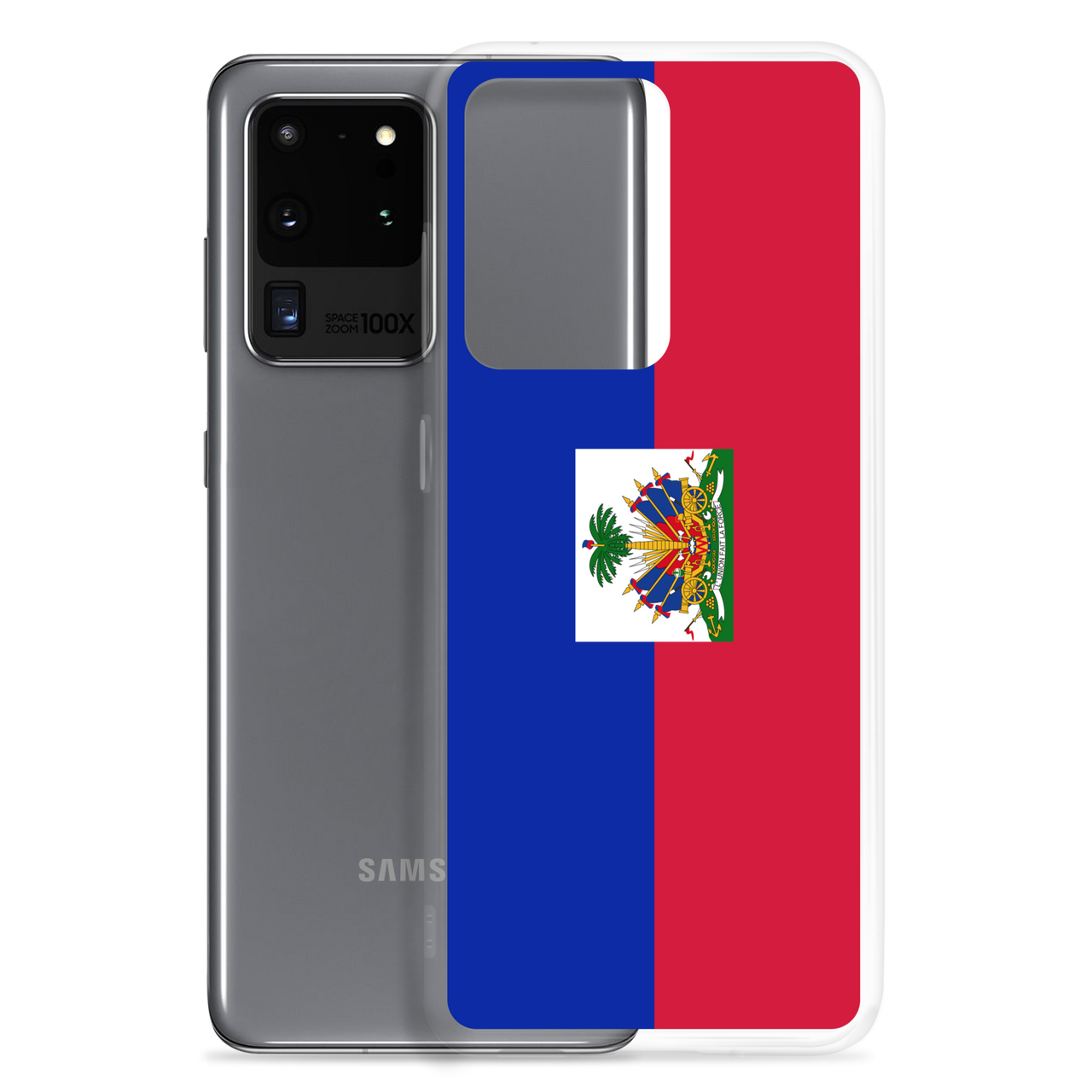 Haiti Flag Clear Case for Samsung®