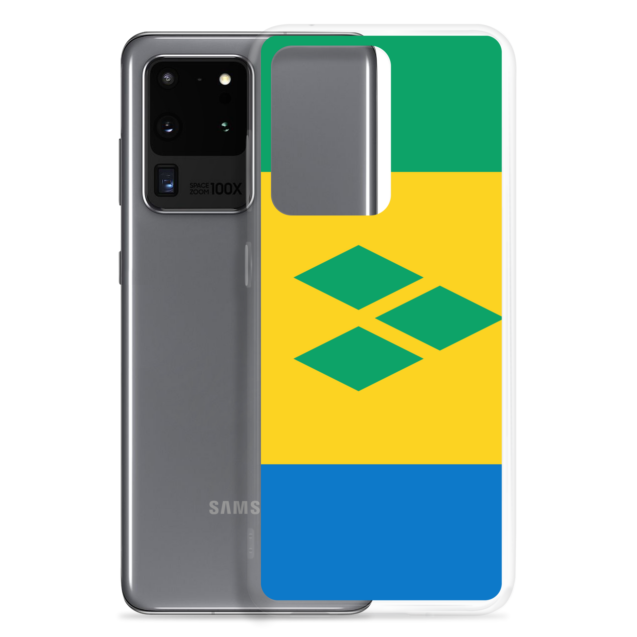 St. Vincent and the Grenadines Flag Clear Case for Samsung®