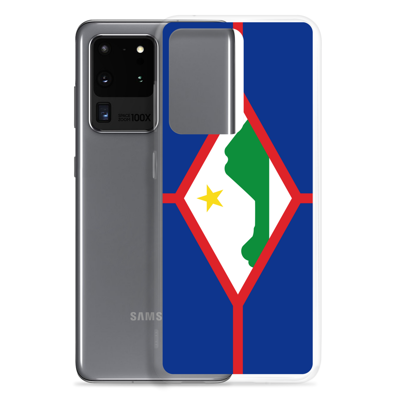 Sint Eustatius Flag Clear Case for Samsung®