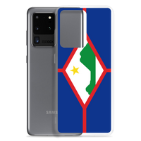 Thumbnail for Sint Eustatius Flag Clear Case for Samsung®