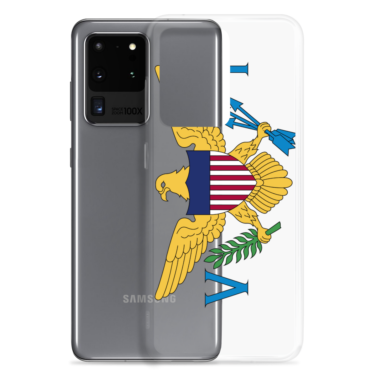 United States Virgin Islands Flag Clear Case for Samsung®