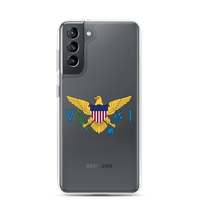 Thumbnail for Virgin Islands Flag Clear Case for Samsung®